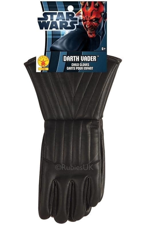 Darth Vader Child Gloves Faux Leather 1
