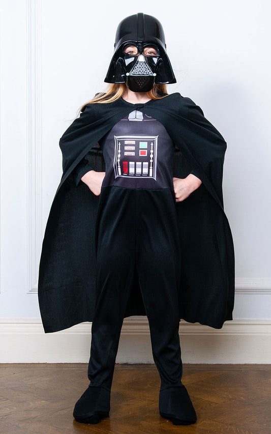 Darth Vader Costume Childrens Sith Lord with Cape and Mask 2