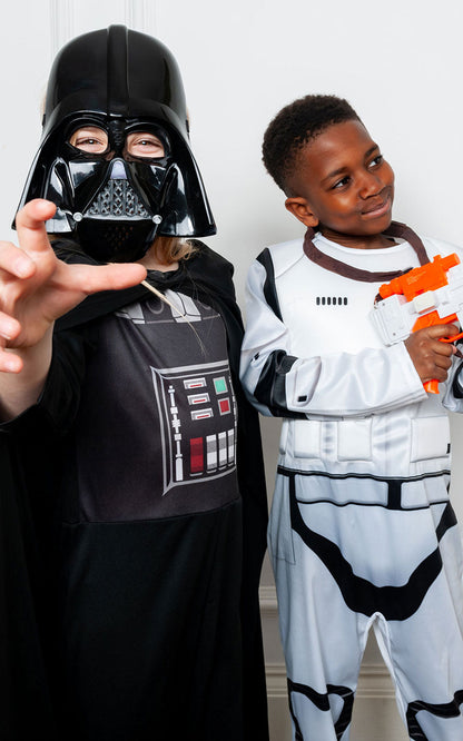 Darth Vader Costume Childrens Sith Lord with Cape and Mask 3
