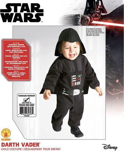 Darth Vader Toddler Costume Cute Romper 5