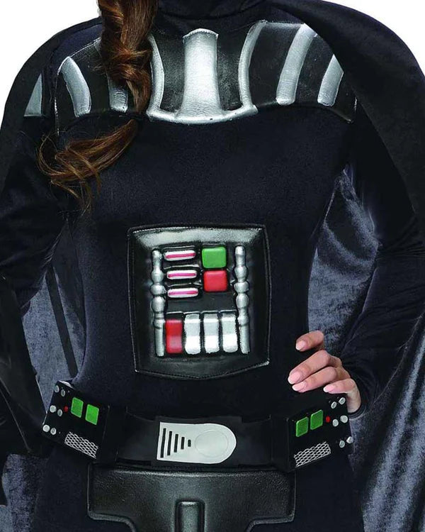 Darth Vader Womens Costume with Dark Side Sith Mask 3