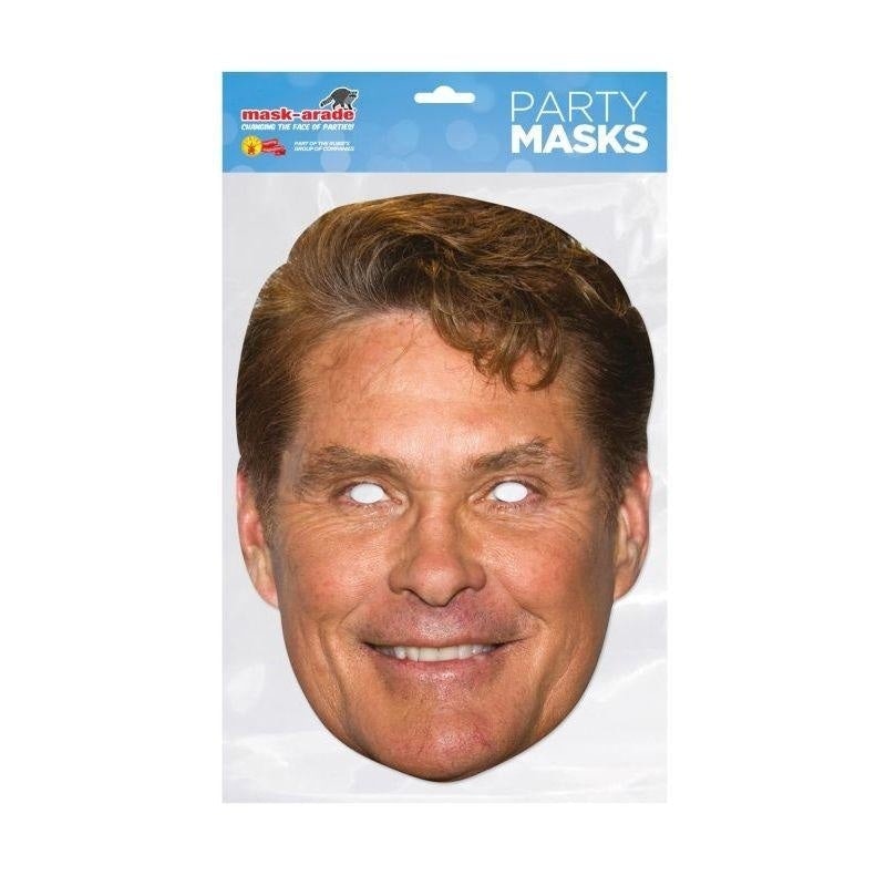 David Hasselhoff Celebrity Face Mask 1