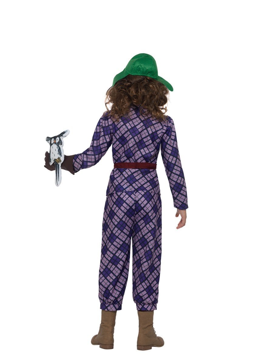 David Walliams Deluxe Awful Auntie Costume Kids Purple 4
