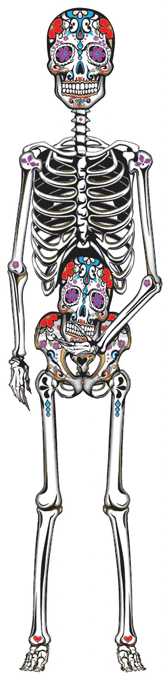 Day Of The Dead Card Decoration 1