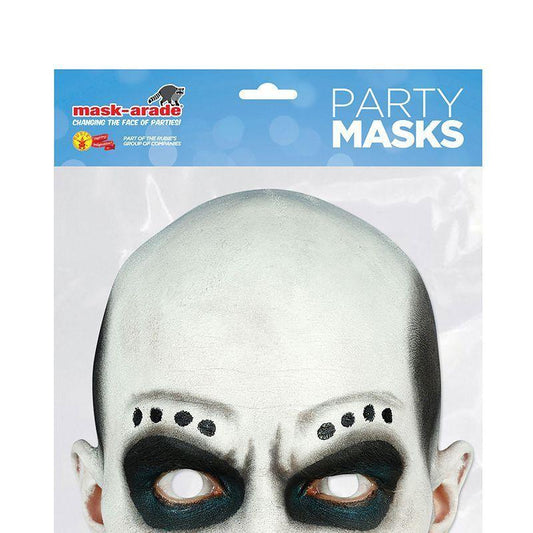 Day Of The Dead Card Mask Skull Plastic Masks Cardboard Masks 1