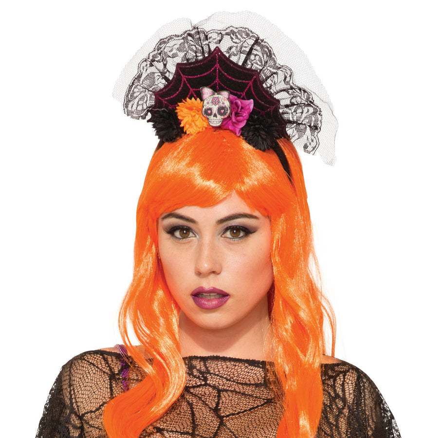 Day Of The Dead Headband Costume Accessories Female_1