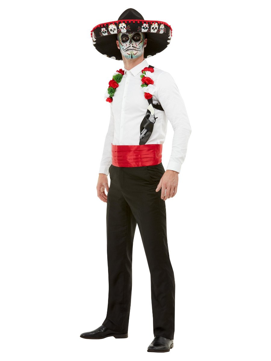 Day Of The Dead Kit Adult Red 2