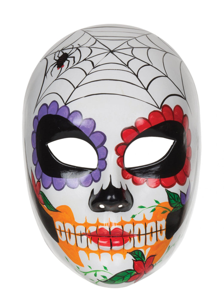 Day Of The Dead Plastic Masks Unisex