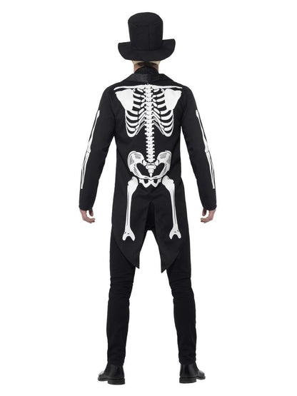 Day Of The Dead Senor Skeleton Costume Adult Black 4