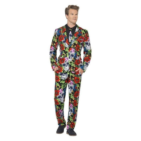 Day Of The Dead Suit Adult Multi Coloured 2