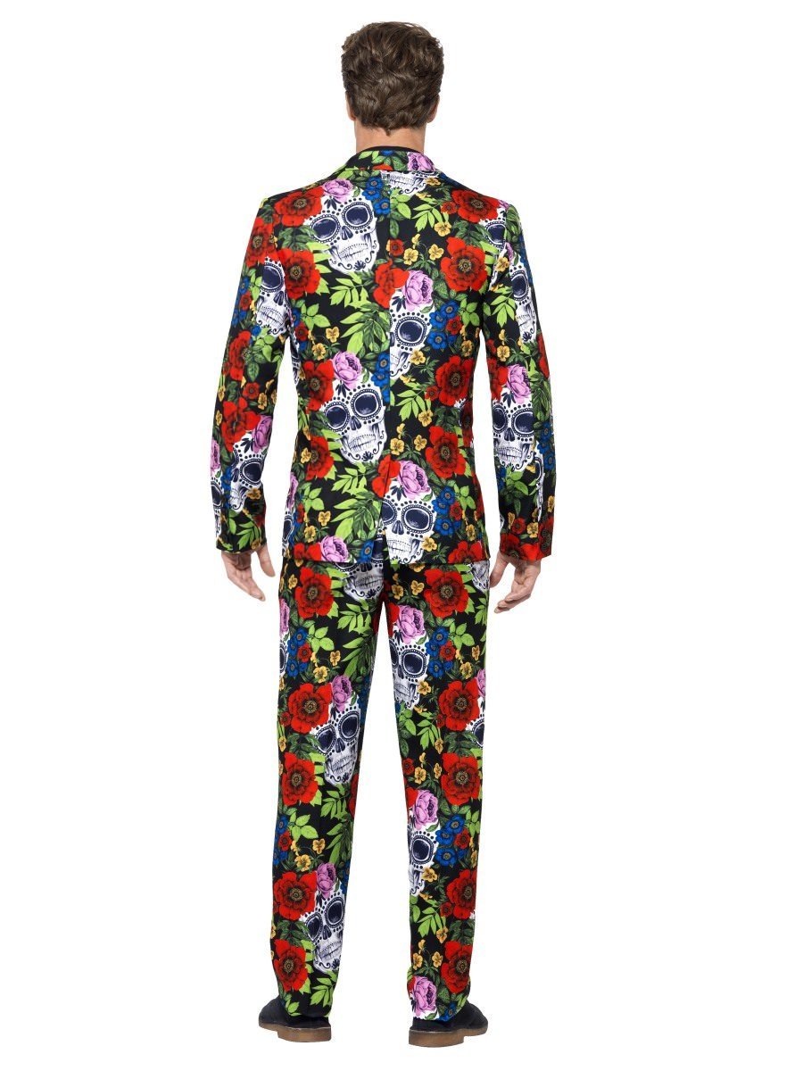 Day Of The Dead Suit Adult Multi Coloured 4