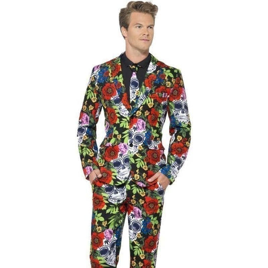 Day Of The Dead Suit Adult Multi Coloured 1