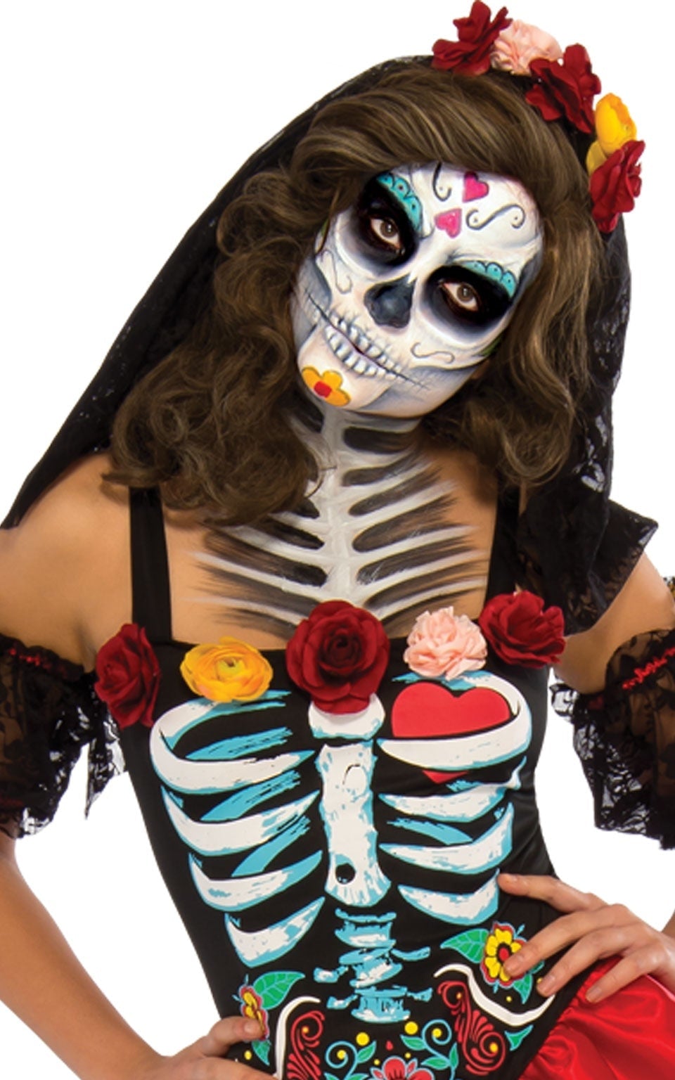 Day of the Dead Seniora Womens Costume 2