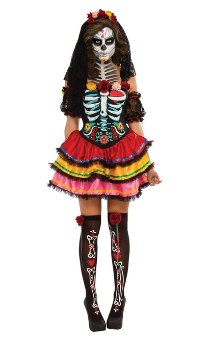Day of the Dead Seniora Womens Costume 3