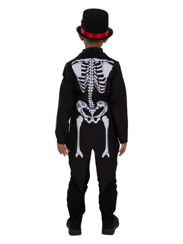 Day of the Dead Senor Skeleton Costume Suit for Boys 4