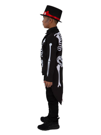 Day of the Dead Senor Skeleton Costume Suit for Boys 3