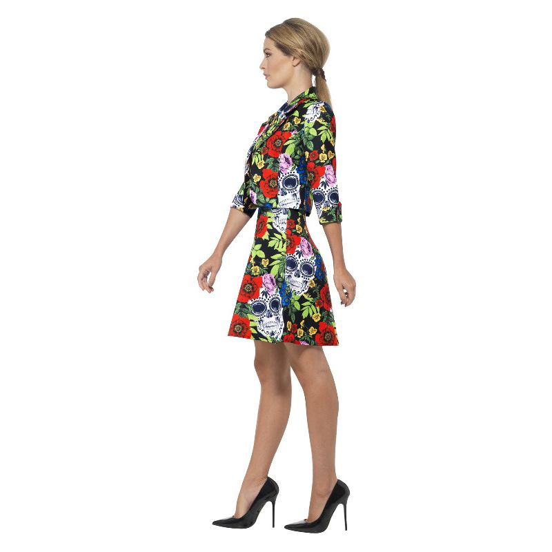 Day of the Dead Suit Multi-Coloured Adult 3