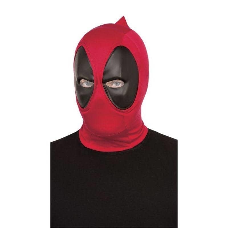 Deadpool Overhead Mask Deluxe Mens Fabric 1