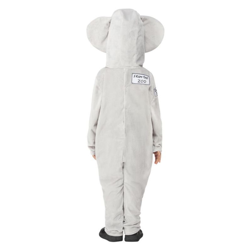 Dear Zoo Deluxe Elephant Costume Child Grey White 2