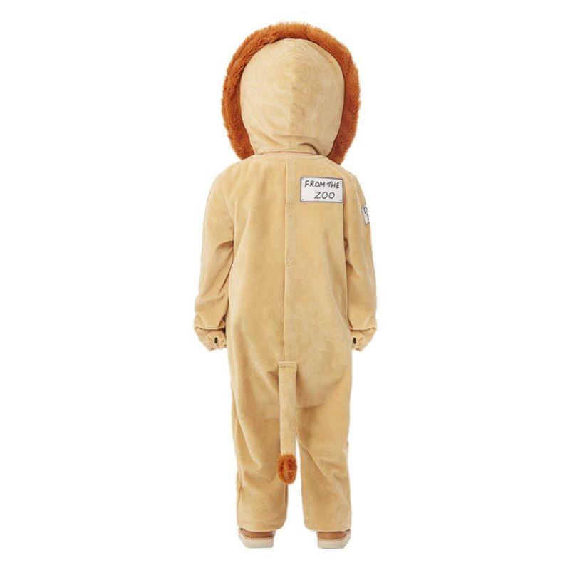 Dear Zoo Deluxe Lion Costume Child Brown Orange 2