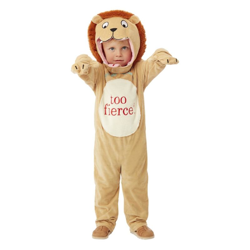 Dear Zoo Deluxe Lion Costume Child Brown Orange 1