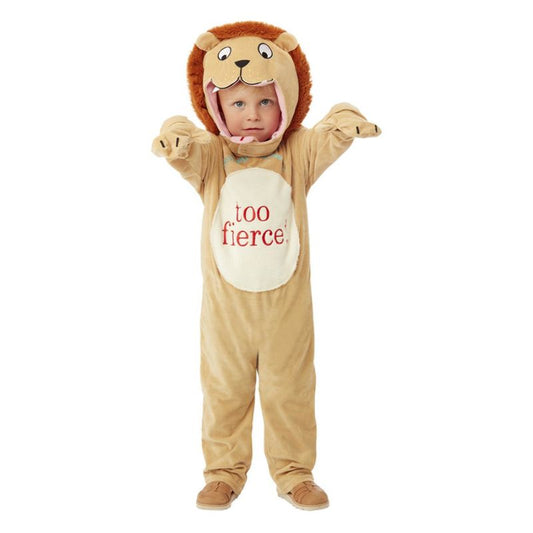Dear Zoo Deluxe Lion Costume Child Brown Orange 1
