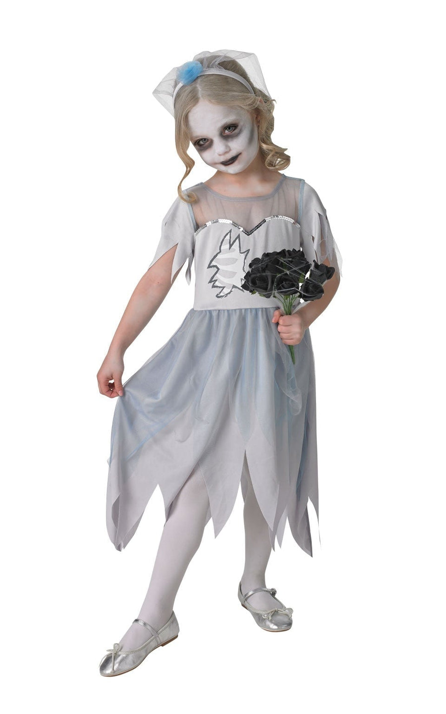 Dearly Departed Bride Costume Kids_1