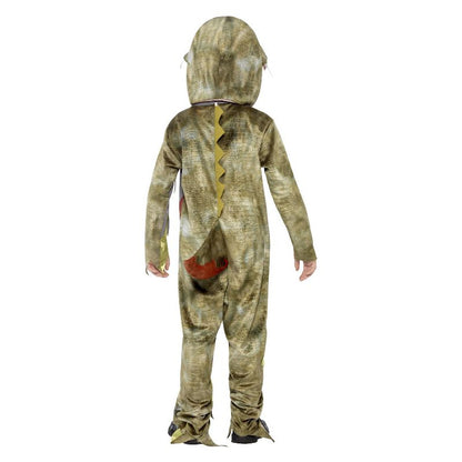 Deathly Dinosaur Costume Child Zombie 2