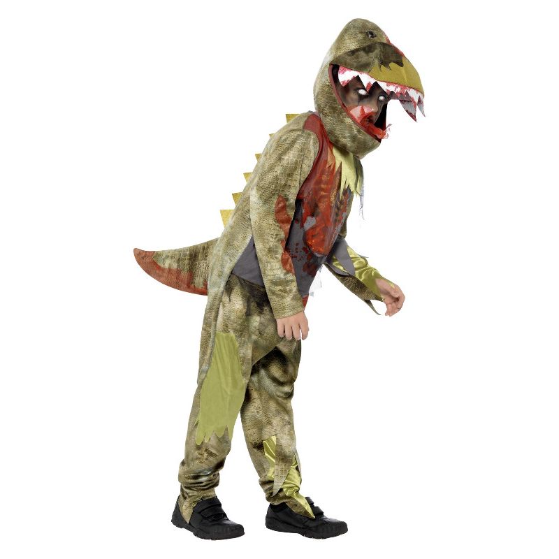Deathly Dinosaur Costume Child Zombie 1