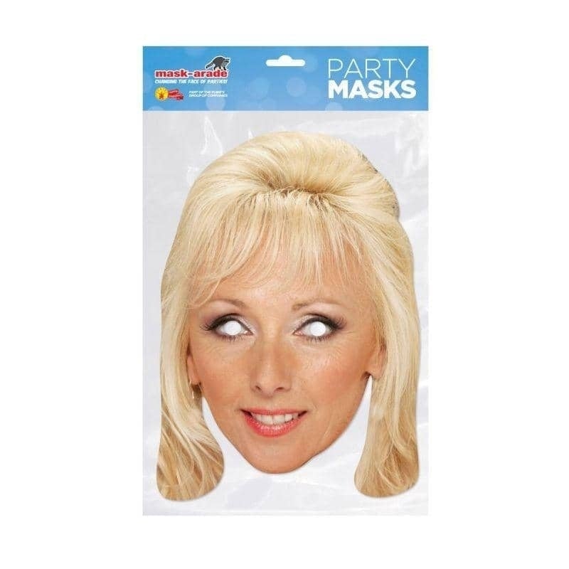 Debbie McGee Celebrity Face Mask 1