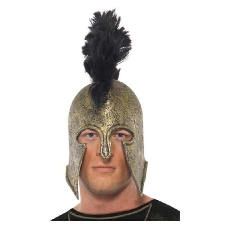 Deluxe Achilles Helmet Adult Gold 2