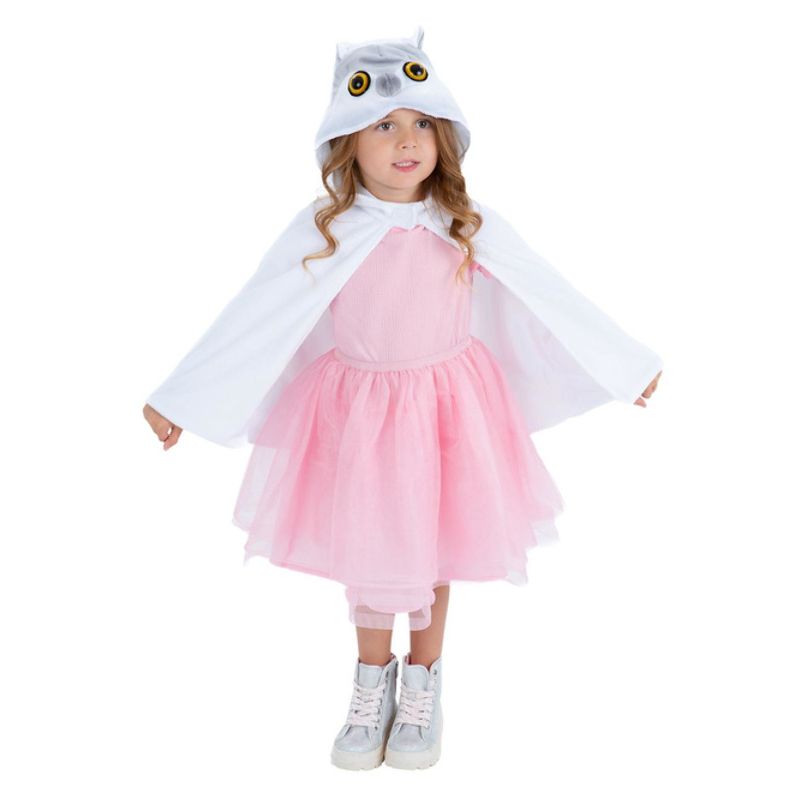 Baby Owl Plush Cape Kids Costume 1