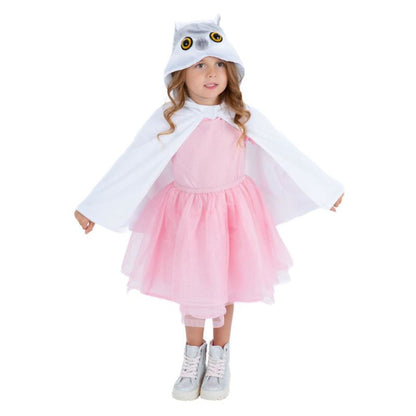 Baby Owl Plush Cape Kids Costume 1