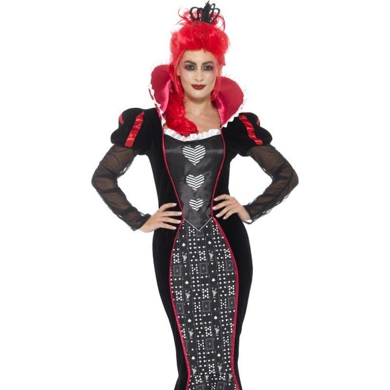 Deluxe Baroque Dark Queen Costume Adult Red 1