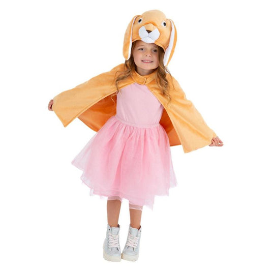Deluxe Bunny Plush Cape Kids Child 1