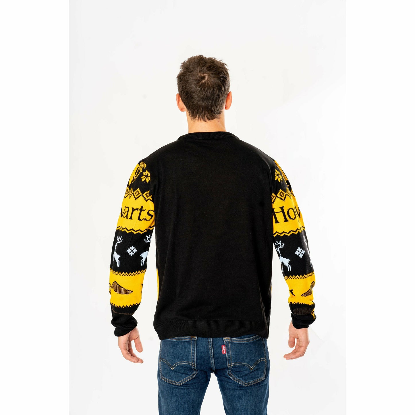 Deluxe Christmas Hogwarts Harry Potter Knitted Jumper Adult 2