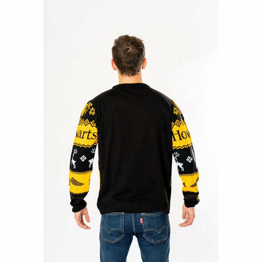 Deluxe Christmas Hogwarts Harry Potter Knitted Jumper Adult 2