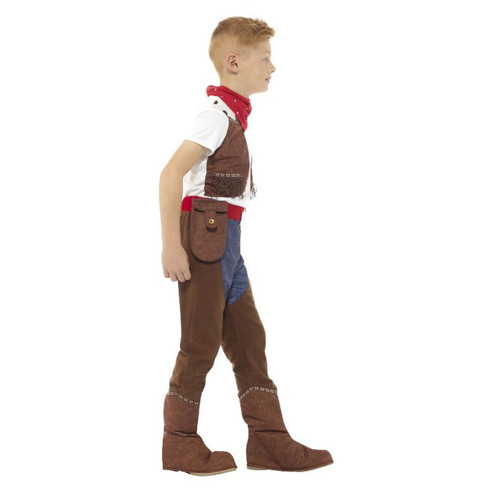 Deluxe Cowboy Costume Brown Child_3