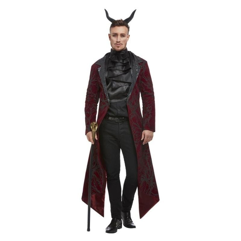 Deluxe Devil Costume Mens Red Jacket 1