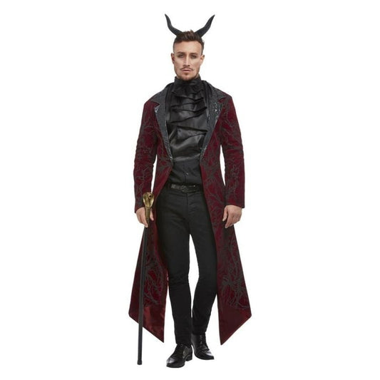 Deluxe Devil Costume Mens Red Jacket 1