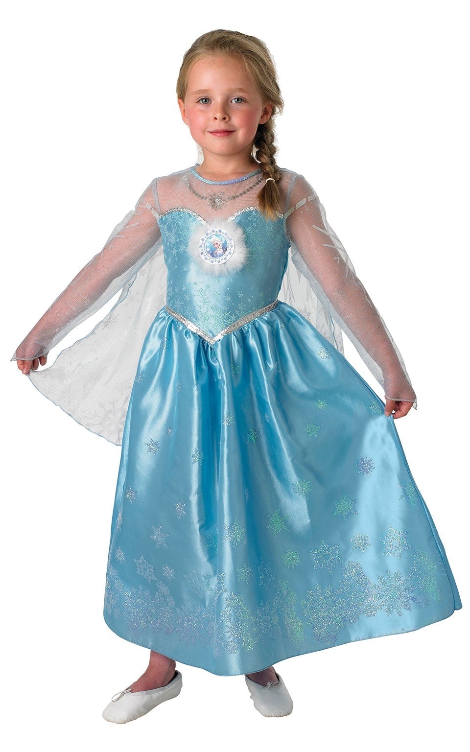 Deluxe Elsa Snow Queen Costume 1