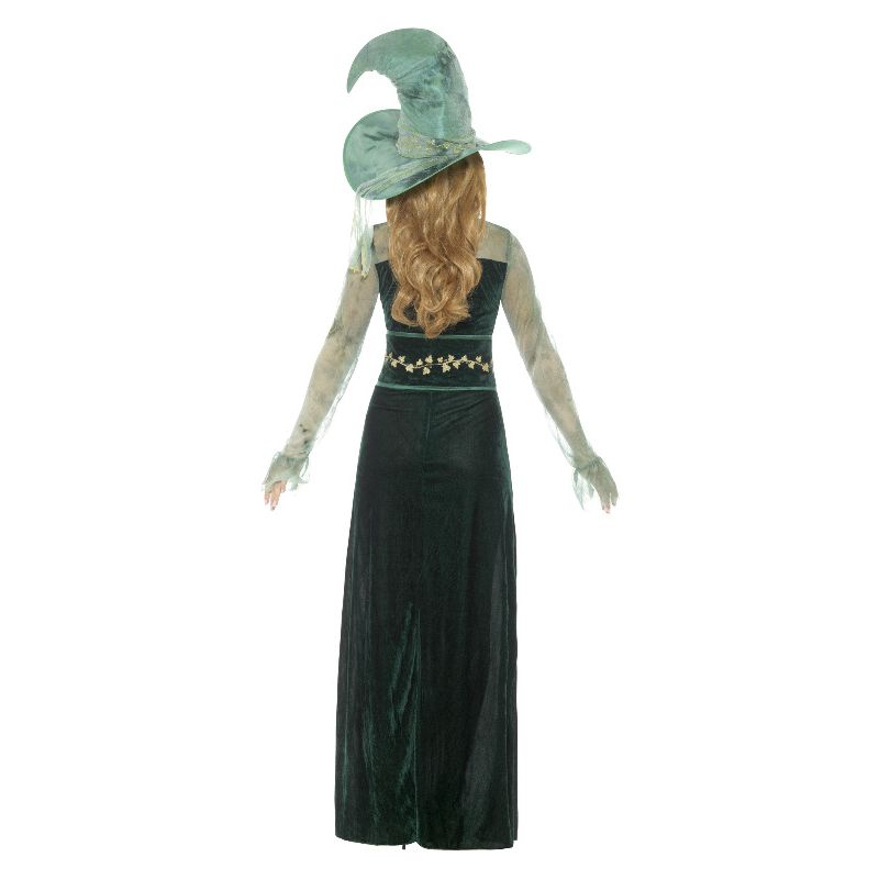 Deluxe Emerald Witch Costume Green Adult 2