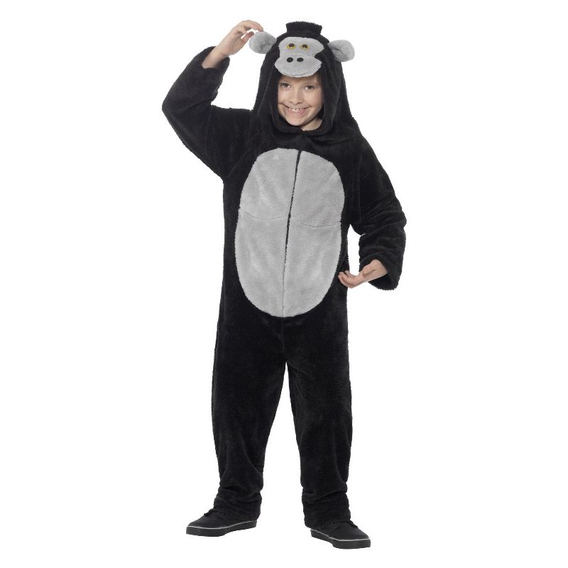 Deluxe Gorilla Costume Black Child 1