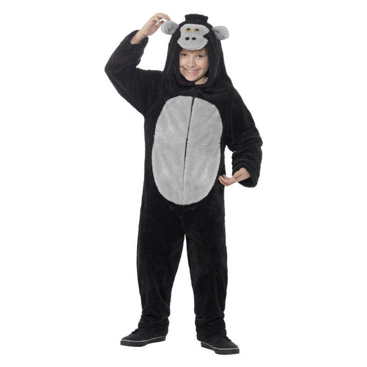 Deluxe Gorilla Costume Black Child 1