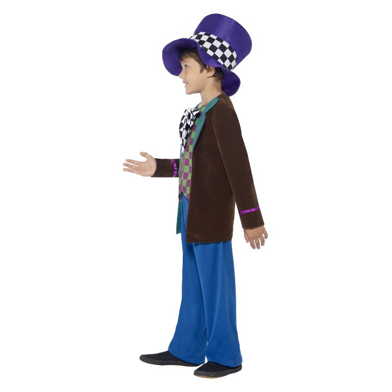 Deluxe Hatter Costume Blue Child 3