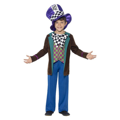 Deluxe Hatter Costume Blue Child 1