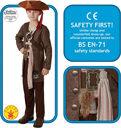 Deluxe Jack Sparrow Kids Costume 2
