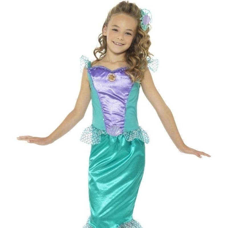 Deluxe Mermaid Costume Kids Green_1
