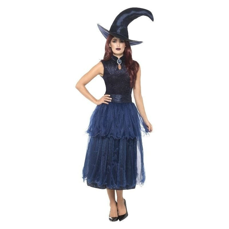 Deluxe Midnight Witch Costume Adult Blue_2
