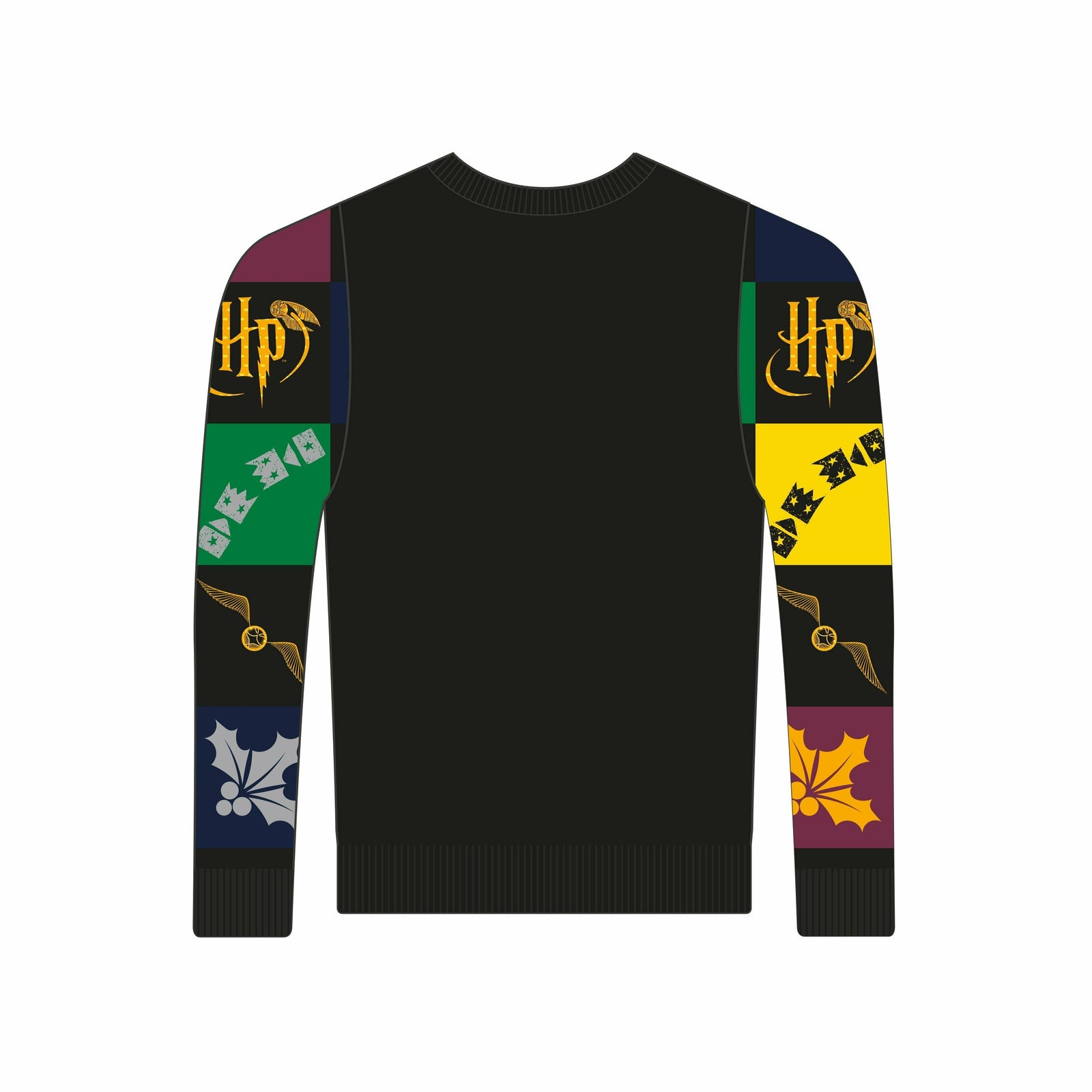 Deluxe Patchwork Harry Potter Knitted Jumper Adult 1